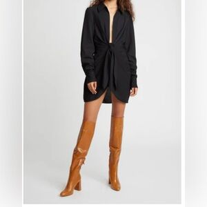 Choosy - Black Dress - Low Cut - Size 6